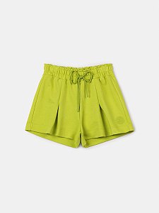 Shorts essentials verde limao