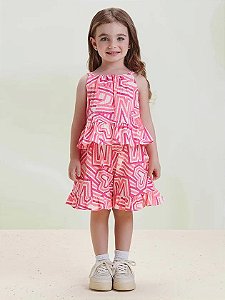 Conjunto letras rosa neon | Animê