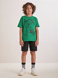 T-shirt rex verde | Youccie