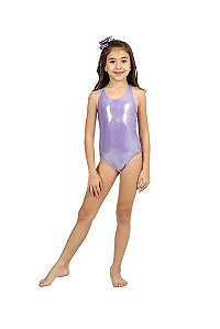 Maiô sereia lavanda brilhante | Siri Kids 39219