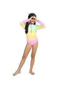 Maiô candy color sorvete | Siri Kids 39025