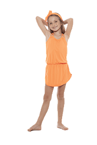 Saida de praia laranja | Siri Kids