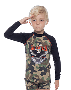 Blusa kids Lucca camuflada | Siri Kids