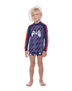 Blusa de proteção gameshok UV50+ | Siri Kids