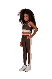 Cropped Luiza silk vencendo obstáculos - Siri Kids 40906