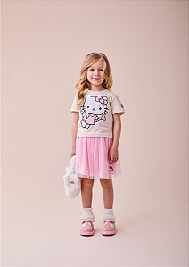 Conjunto rosa de tule da Hello Kitty fairy  | Momi