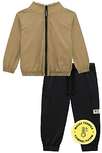 Conjunto de jaqueta corta vento e calça jogger | Luc.boo
