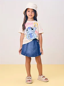 Blusa do Stitch com strass | Momi