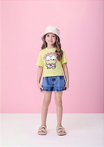 Blusa Keroppi interativo | Momi