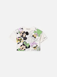 Blusa squad do Mickey com strass | Animê