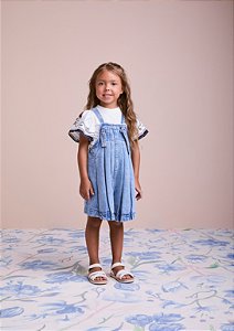 Blusa branca com mangas evasê da Minnie | Animê