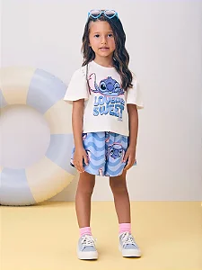 Conjunto do Stitch com strass | Momi