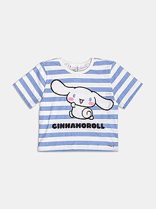 Blusa listrada azul Cinnamoroll | Momi