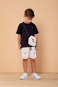 Conjunto camisa oversized com bermuda e bag | DIGI