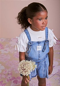 Blusa manga balone off white | Animê