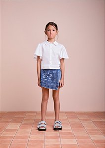 Camisa com laço nas costas Mickey | Animê