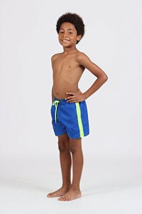 Short Alan royal azul com listra verde | Siri Kids 40558
