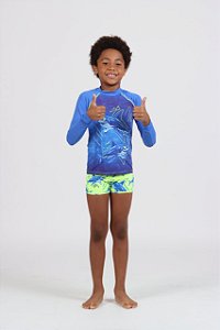 Conjunto Pedro sunga dupla face shark line | Siri Kids 40544