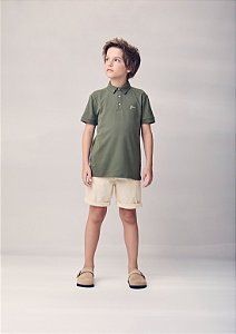 Camisa polo verde musgo | Youccie