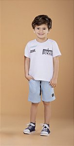 Conjunto de camiseta e bermuda em microfibra | Digi