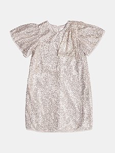 Vestido em tela de paetê | Momi