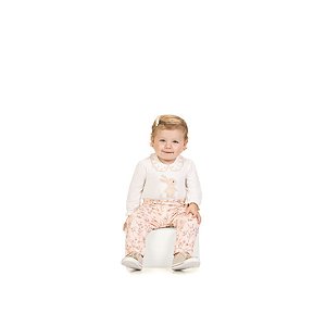 Conjunto Body Coelhinho e Calça Floral | Milon