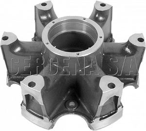 CUBO RODA RAIADA ARO 22 CAR/KRONE/NOMA MOD - CRC002N - PT 2900 - 597 N - 713 - F8597N