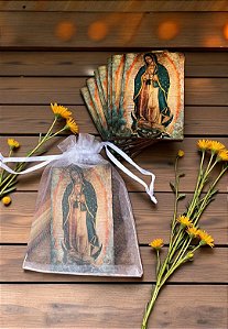 Mini Ícone - Nossa Senhora de Guadalupe - Kit 10 unid