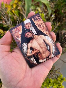 Mini Ícone - Kit 10 unid Nossa Senhora da Piedade