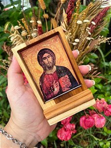 Mini ícone resinado - Pantocrator