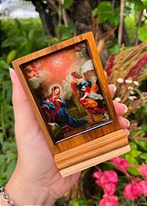 Mini ícone resinado - Anunciação