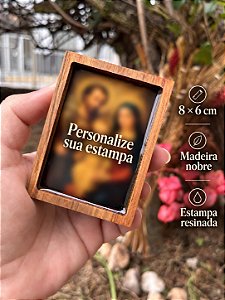 Mini ícone resinado 8x6cm - Personalizado