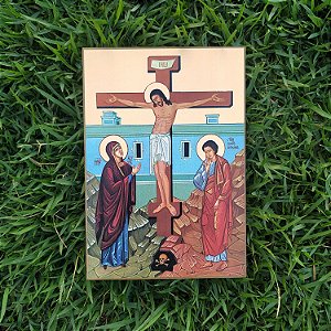 Jesus morre na Cruz - Crucifixão