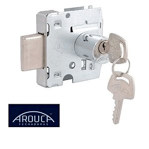 Fechadura Para Porta de Vidro Brindex Pivotante Redondo Inox 2189L - Arouca