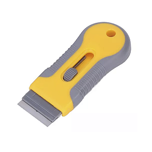 Estilete Raspador Ratinho Para Instalação Insufilm Adesivos Películas Vidros
