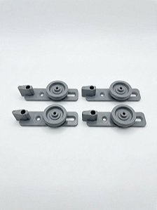 Guia Superior Para Porta De Correr De 26mm Alto - Kit 4 Pçs