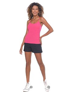 Blusa De Alça Canelada Com Bojo Ref 611