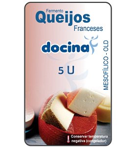 Fermento Queijo Franceses 50 Litros