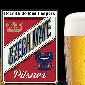 Receita do mês Coopers Czech Mate Pilsner