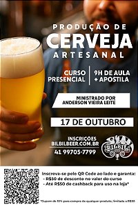 Curso de Como fazer Cerveja Artesanal