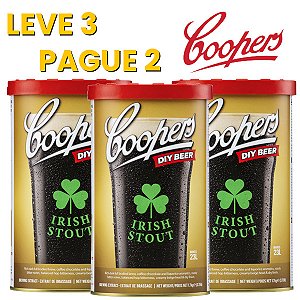 Promoção Coopers - Leve 3 e Pague 2 - Irish Stout