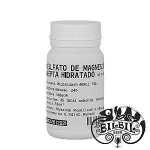 Sulfato de Magnesio - Pote 100g