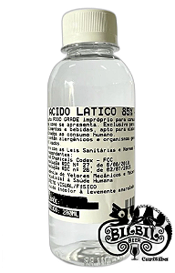 Ácido Lático - 85% PA - 200 ml