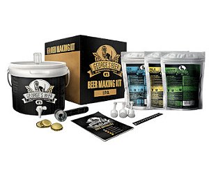 Kit Completo para Produção de Cerveja George's Beer 3 Estilos: IPA + Pils + Lager