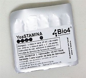 Bio4 - Nutriente Yeastamina - 10un