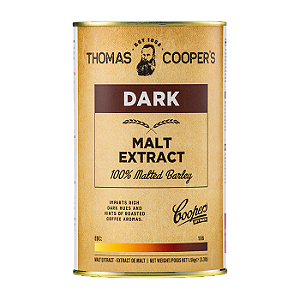 Extrato de malte sem lúpulo Coopers Dark / Escuro