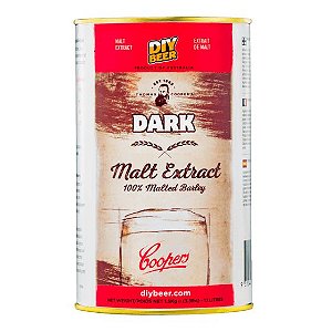 Extrato de malte sem lúpulo Coopers Dark / Escuro