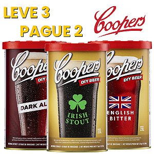 Kit Coopers Escuras - Leve 3 e Pague 2 (Dark + Irish Stout + English Bitter)