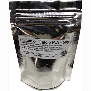 Sulfato de Cálcio 50 gr