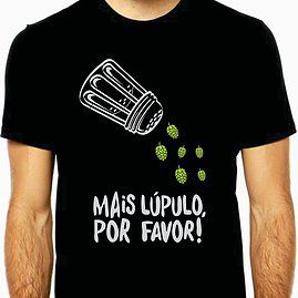 Camiseta Mais Lúpulo Por Favor-XGG